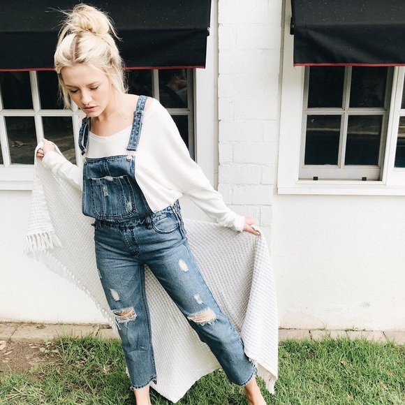 Carly Jean Los Angeles Denim - CJLA Santa Monica Overalls Size Small
